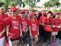 Largest human formation of radial stripes@Nanyang CCC (2)
