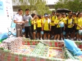 Largest Floating Raft Made From Drink Cans