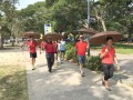 Largest Mass Walk With Umbrellas (15)
