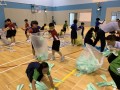 largest text formation made of paper airplanes (10)