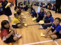 largest text formation made of paper airplanes (2)