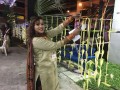 most no of people pleating thoranam (19)