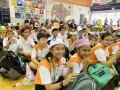 most number of people wearing handmade hats (18)