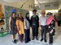 most number of people wearing handmade hats (21)