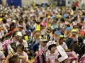 most number of people wearing handmade hats (5)
