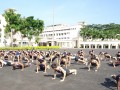 Most People Doing Push-ups and Sit-ups