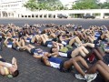 Most People Doing Push-ups and Sit-ups