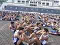 Most People Doing Push-ups and Sit-ups
