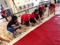 Largest National Flag Made Of Coasters