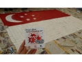 Largest National Flag Made Of Coasters