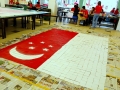 Largest National Flag Made Of Coasters