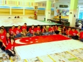 Largest National Flag Made Of Coasters