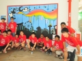 Most Number Of People Painting Murals At One Location