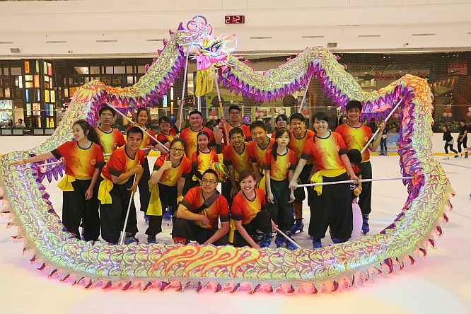 First Dragon Dance On Ice