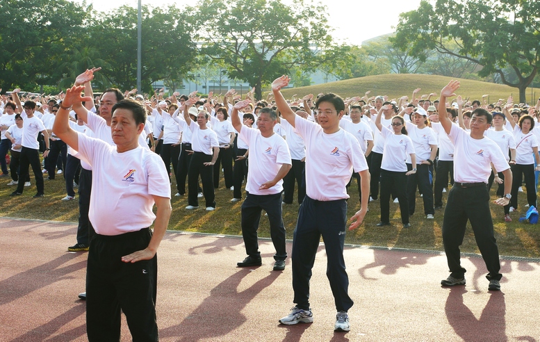 Largest Mass Taiji Display