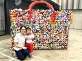 Largest Bag Made Of Recycled Plastic Packaging Materials12