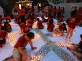 Largest Flaming Image Made Of Tealights