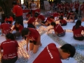 Largest Flaming Image Made Of Tealights