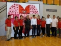 Largest Heart Formation Made Of Paper Crafts