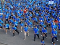Largest Human Formation Of An Airplane