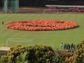 Largest Human Formation Of The Smiley Logo