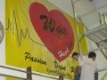 Largest Heart Formation Made Of Knotted Hearts
