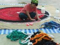 Largest Braided Mat Made From Recycled Cloth