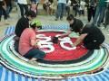Largest Braided Mat Made From Recycled Cloth