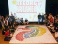 Largest Collage Made By Pieces Of Torn Paper