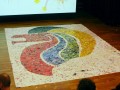 Largest Collage Made By Pieces Of Torn Paper