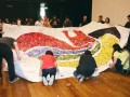 Largest Collage Made By Pieces Of Torn Paper
