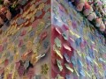 largest collage made of flower-shaped notes (11)