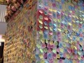largest collage made of flower-shaped notes (12)