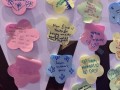 largest collage made of flower-shaped notes (7)