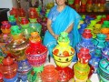 Largest Display of Handpainted Kudams