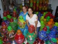 Largest Display of Handpainted Kudams