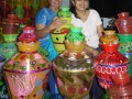 Largest Display of Handpainted Kudams