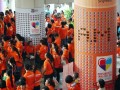 Largest Display Of Pledge Stickers