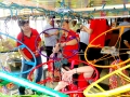 Largest Lantern Made Of Drinking Straws