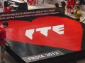 Largest Logo Made Of Lego Bricks