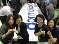 largest logo made of origami hearts@dormakaba (14)