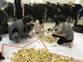 largest logo amde of paper fortune cookies (6)