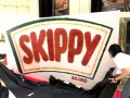 Largest Logo Made Of Peanut Butter