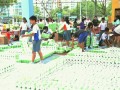 Largest Logo Made Of Toilet Rolls
