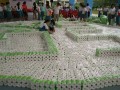 Largest Logo Made Of Toilet Rolls