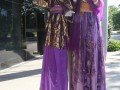 Largest Mass Performance Of Stilt Walkers
