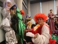 Largest Mass Performance Of Stilt Walkers