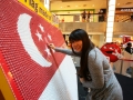 Largest National Flag Made Of Chocolate Lentils