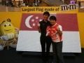 Largest National Flag Made Of Chocolate Lentils