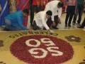 Largest Rangoli Made Of Spices